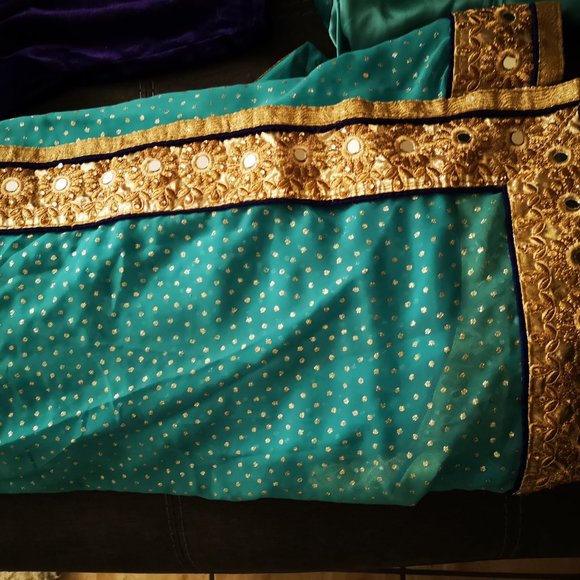 Beautiful Sari, slip and top | Like new - Picture 7 of 7